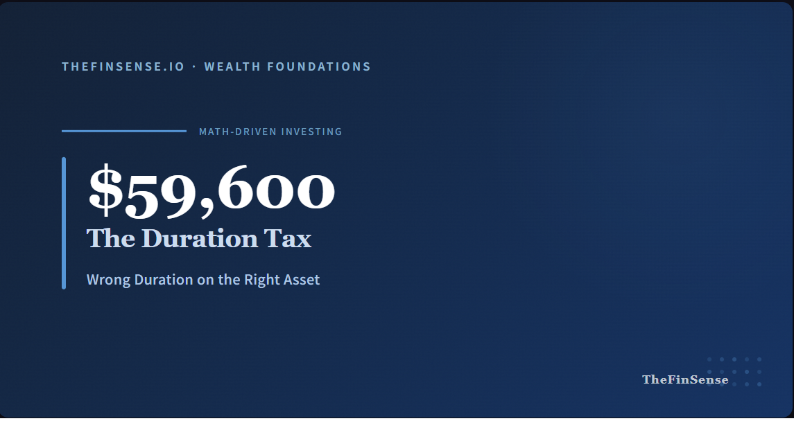 how bonds work featured image showing duration mismatch gap between TLT and treasury note ladder over three years