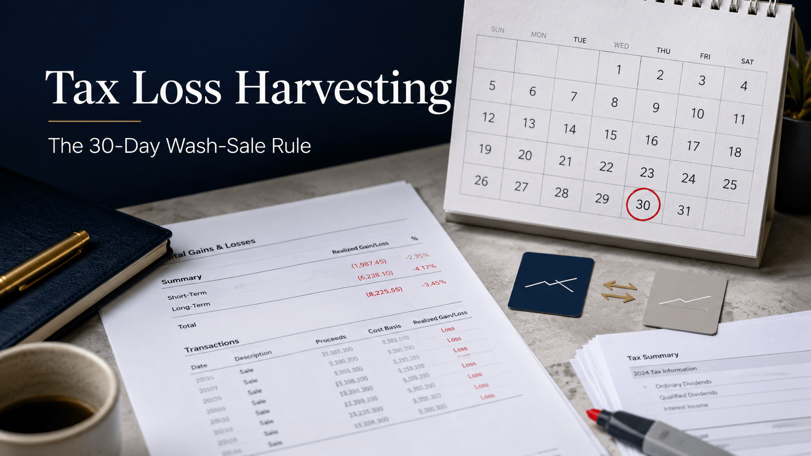 Tax loss harvesting rules decision guide for wash sales, cost basis, and replacement funds
