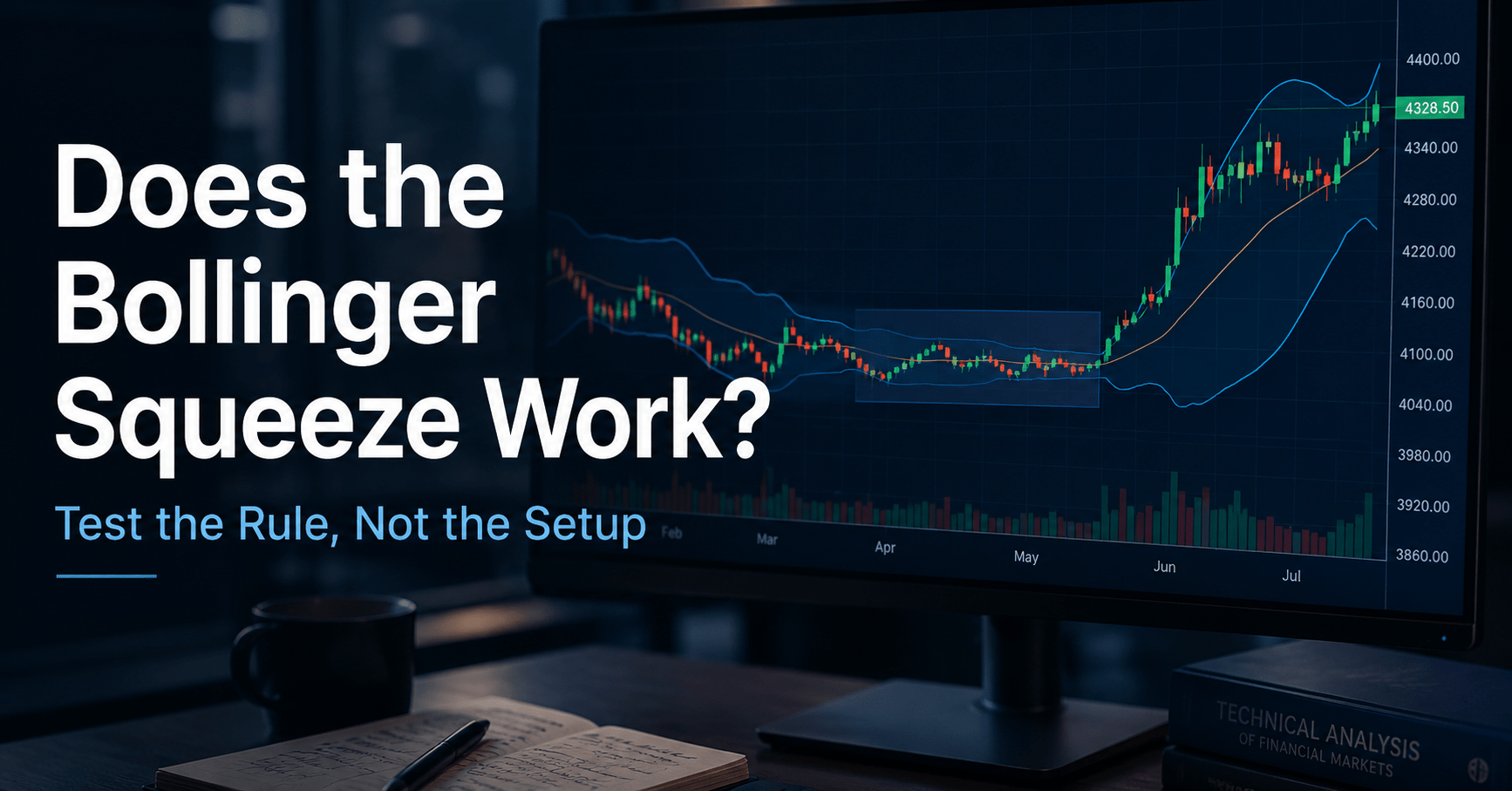 Bollinger Squeeze checklist separating a volatility setup from a complete trading strategy